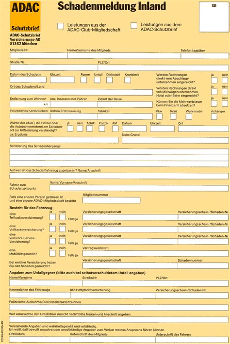 adac schlüsseldienst schadenmeldung.